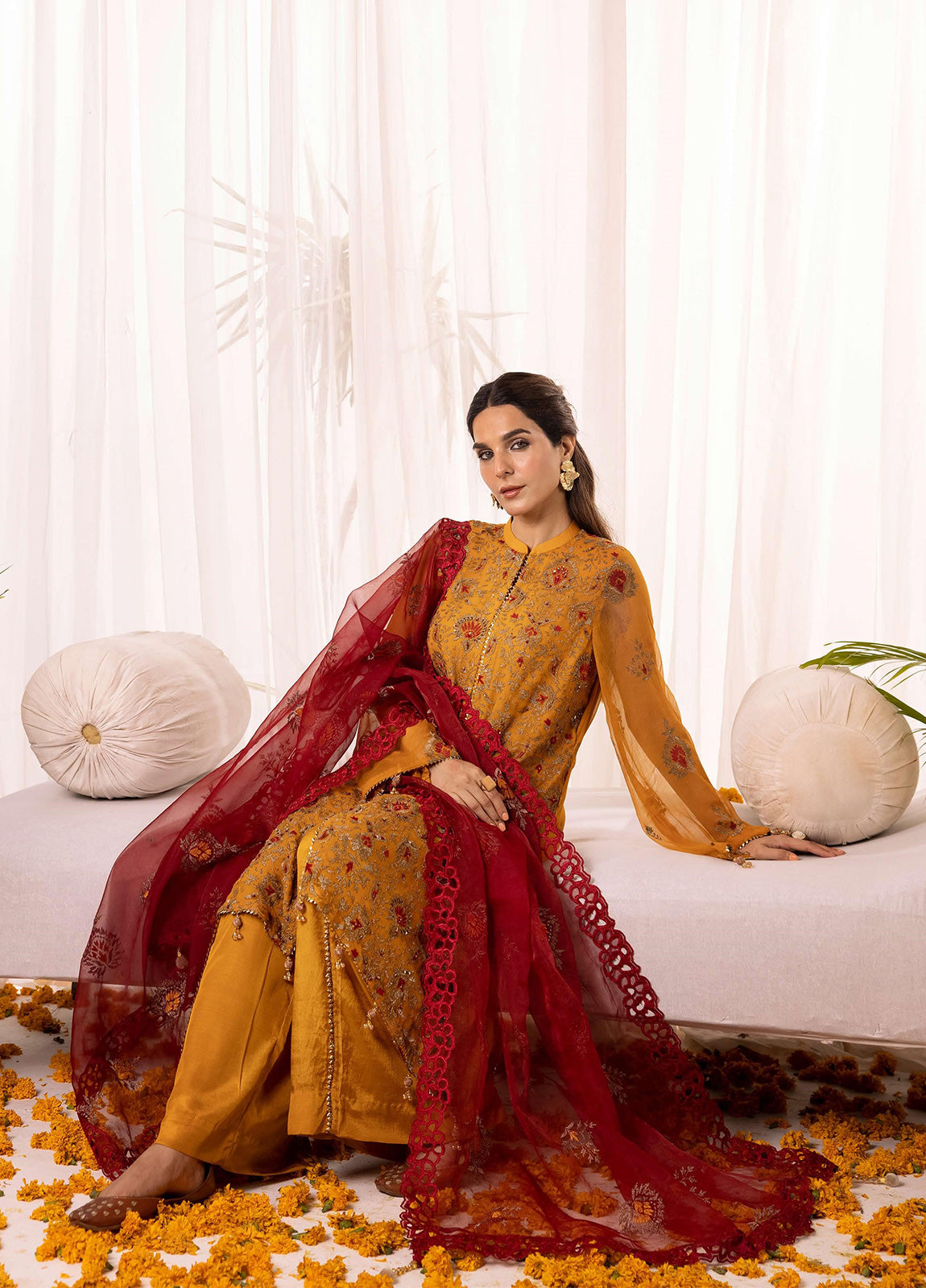 SHAATOOSH BY ANAYA HOOR Luxury Chiffon Unstitched 3pcs