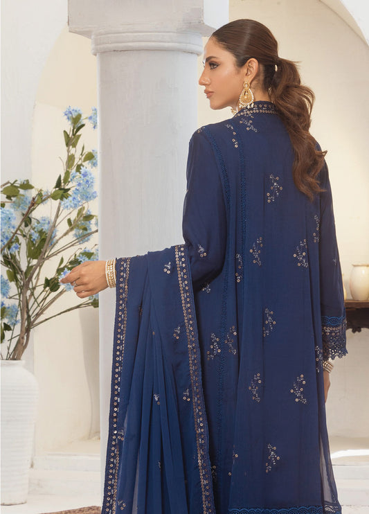 Javeria By Noori Ready To Wear Luxury Chiffon Gown - Jotey