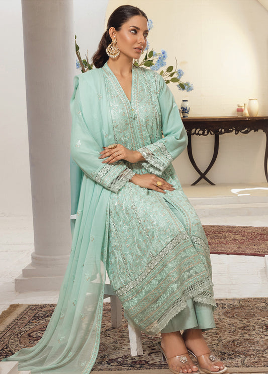 Javeria By Noori Ready To Wear Luxury Chiffon Gown - Jotey