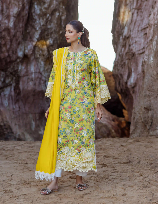 Khwaab By Sidra Fahad Luxury Embroidered 3pcs