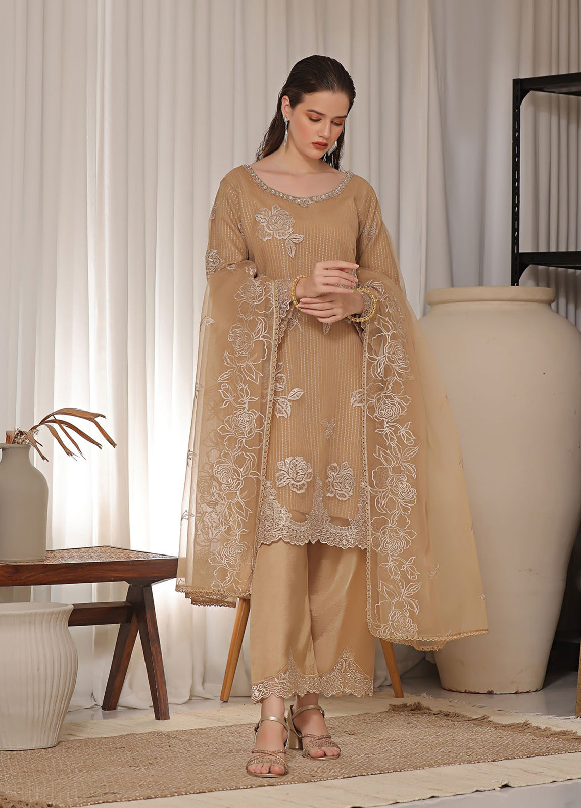 GUZEL DHAAGA FORMAL FESTIVE Stitched 3pcs