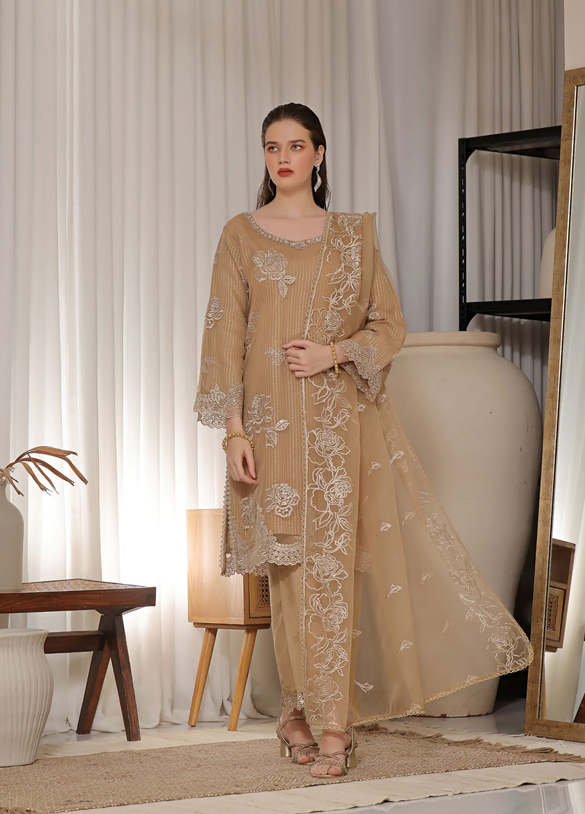 GUZEL DHAAGA FORMAL FESTIVE Stitched 3pcs