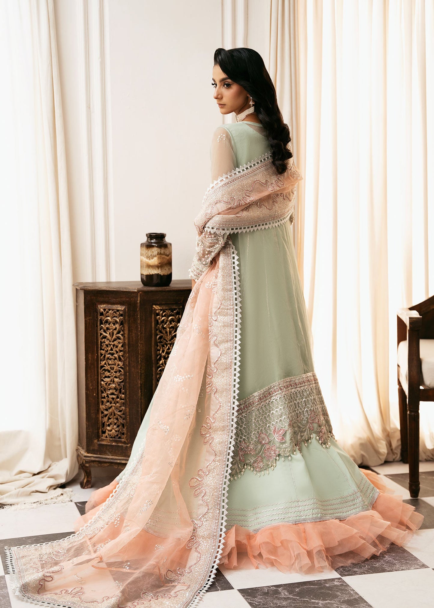 INAYAT Luxury Wedding Formals Unstitched 3pcs