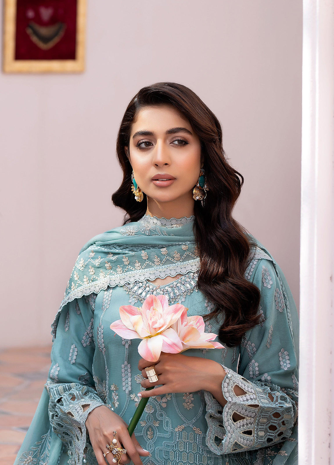 Shafaq By Noori  Stitched Luxury Chiffon Vol- 01