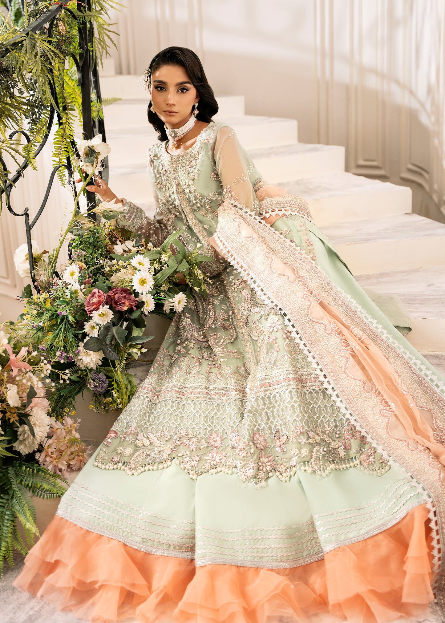 INAYAT Luxury Wedding Formals Unstitched 3pcs