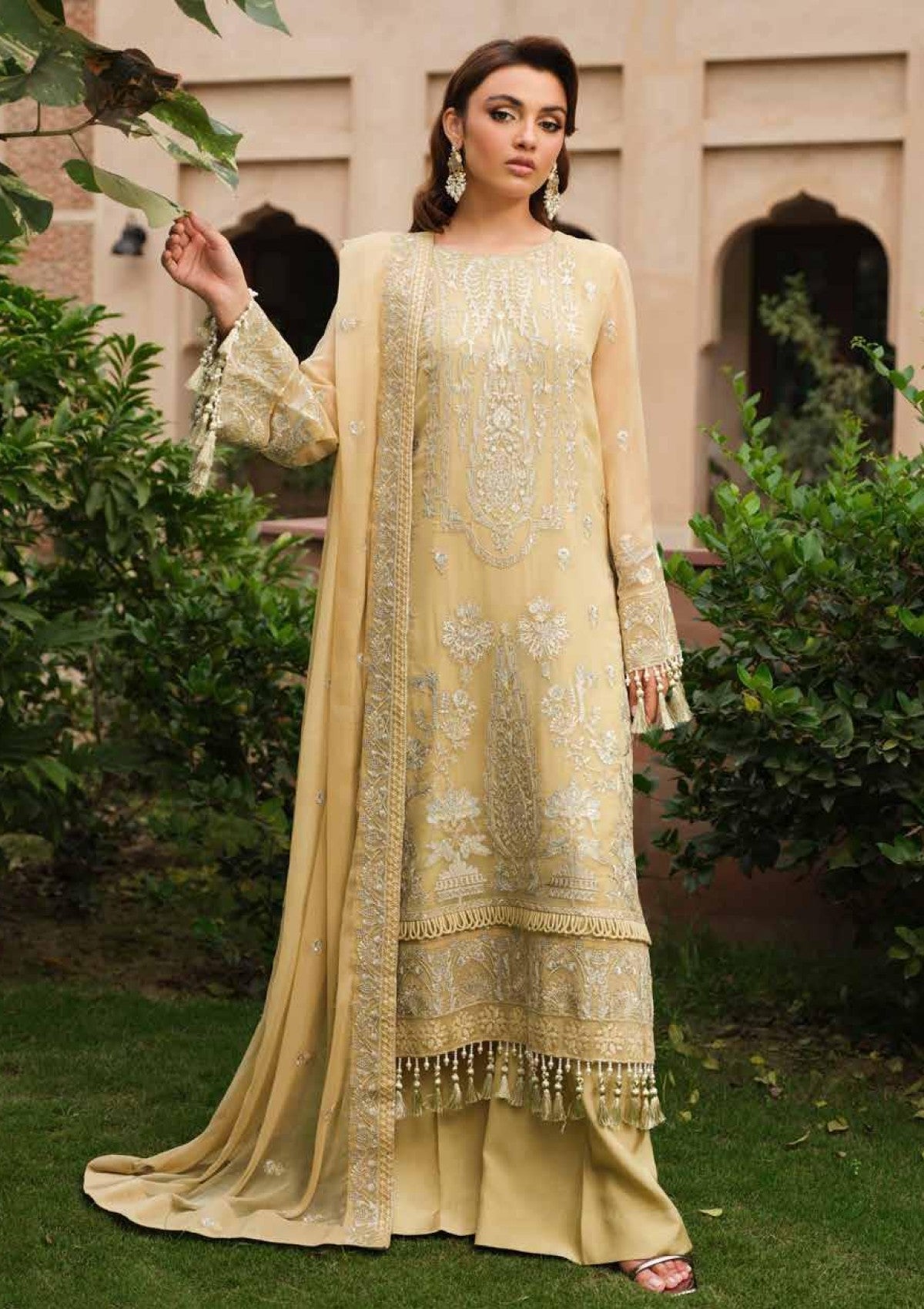 Emira By Freesia Luxury Embroidered Unstitched 3pcs