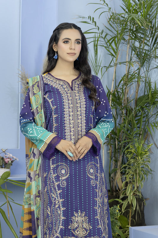 Johra Allure Embroidered Lawn Unstitched 3Pcs