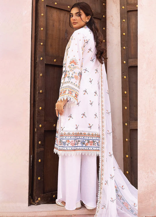 Mahrukh By Riaz Arts Embroidered Lawn 3pcs - Jotey