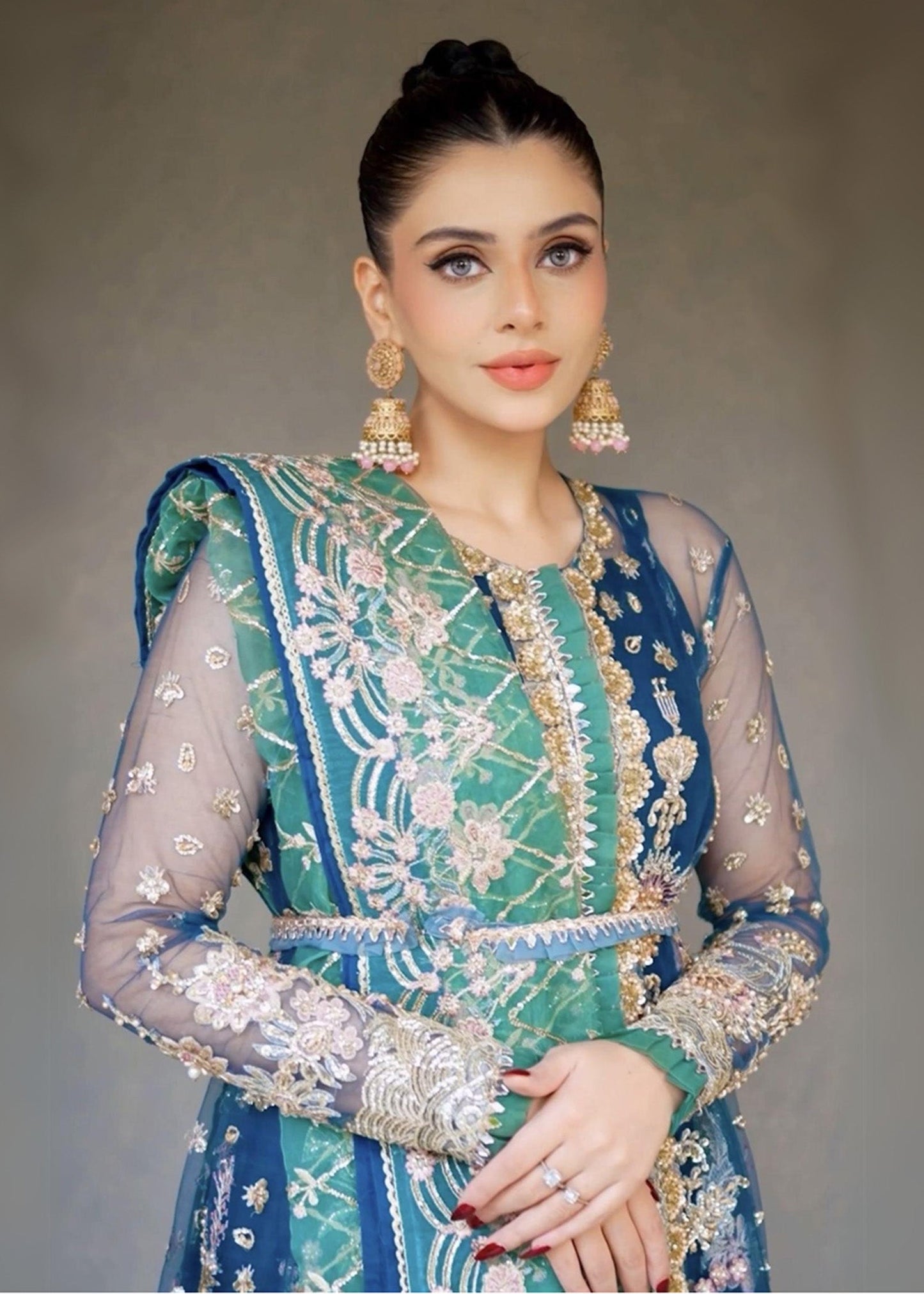 INAYAT Luxury Wedding Formals Unstitched 3pcs