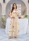 Anaya Hoor Feroza Embroidered  Unstitched Lawn 3pcs