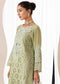 Zoya By ZA Clothes Embroidered Chiffon Semi-Stitched 3pcs