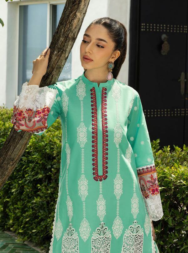 Zainab Chottani Chikankari'25 Unstitched Lawn 3pcs