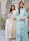 Anaya Hoor Feroza Embroidered  Unstitched Lawn 3pcs