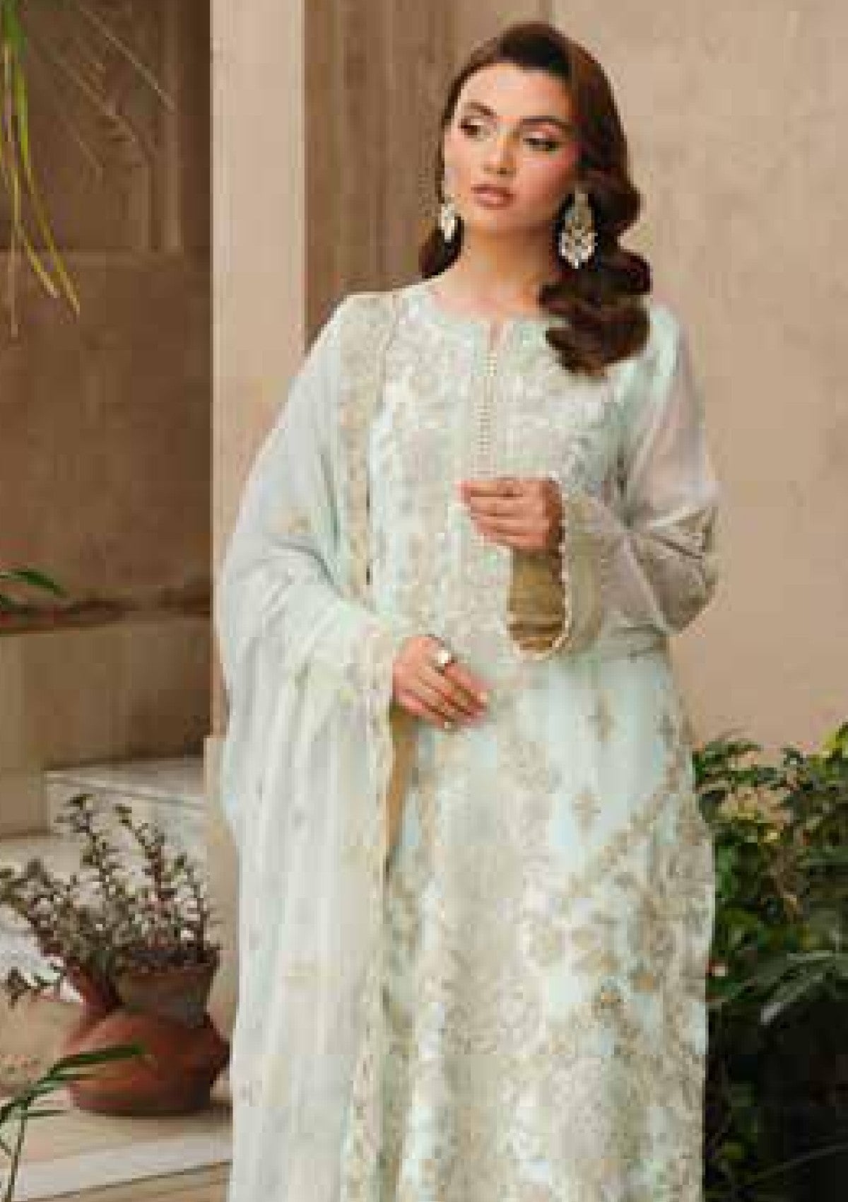 Emira By Freesia Luxury Embroidered Unstitched 3pcs