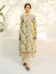 F&F Prints By Faiza Faisal Digital Printed Unstitched Lawn 3pcs