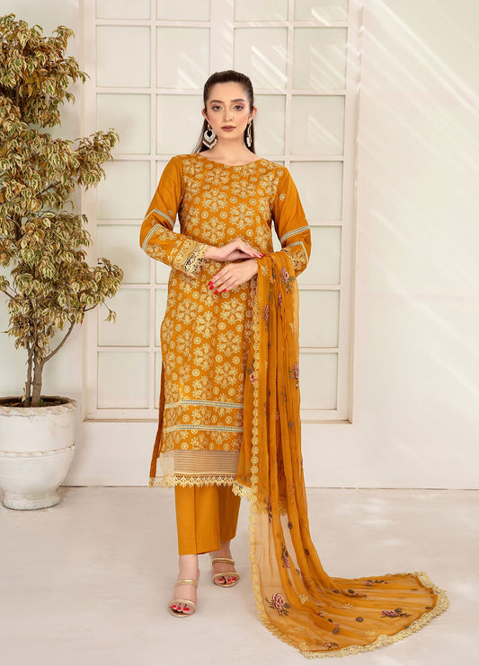 Sherine By Anaya Hoor Embroidered Lawn Unstitched 3pcs