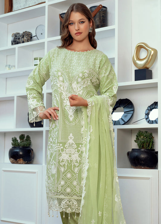 MEHRIMA By Noori Stitched Chiffon Luxury 3pcs