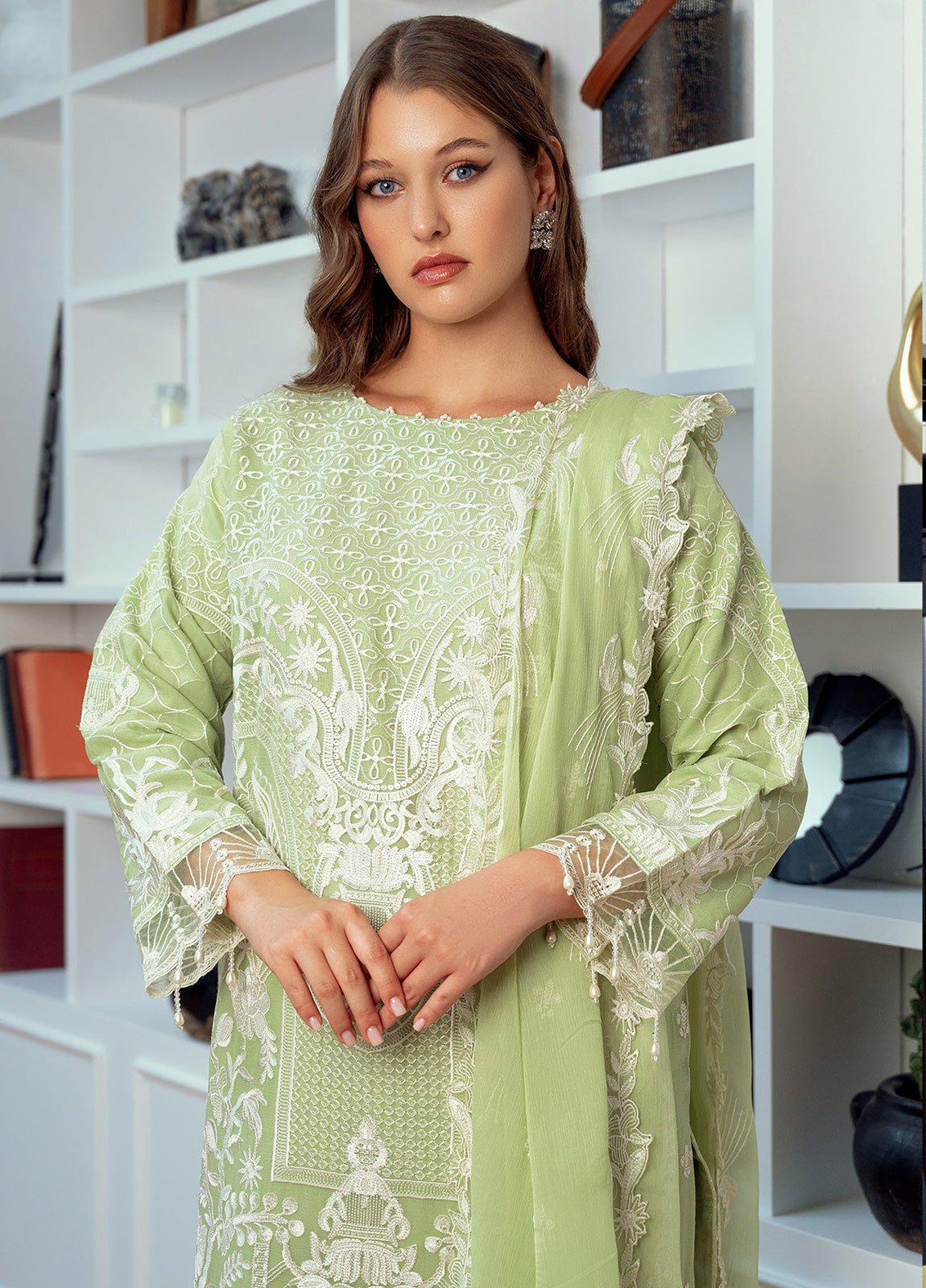 MEHRIMA By Noori Stitched Chiffon Luxury 3pcs