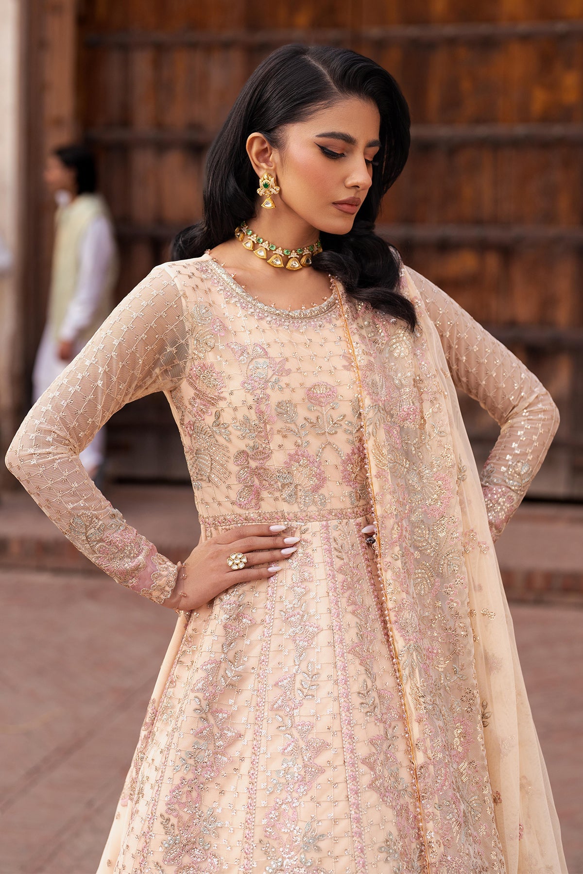 Shehnai By Zarif Embroidered Luxury Wedding Unstitched 3pcs