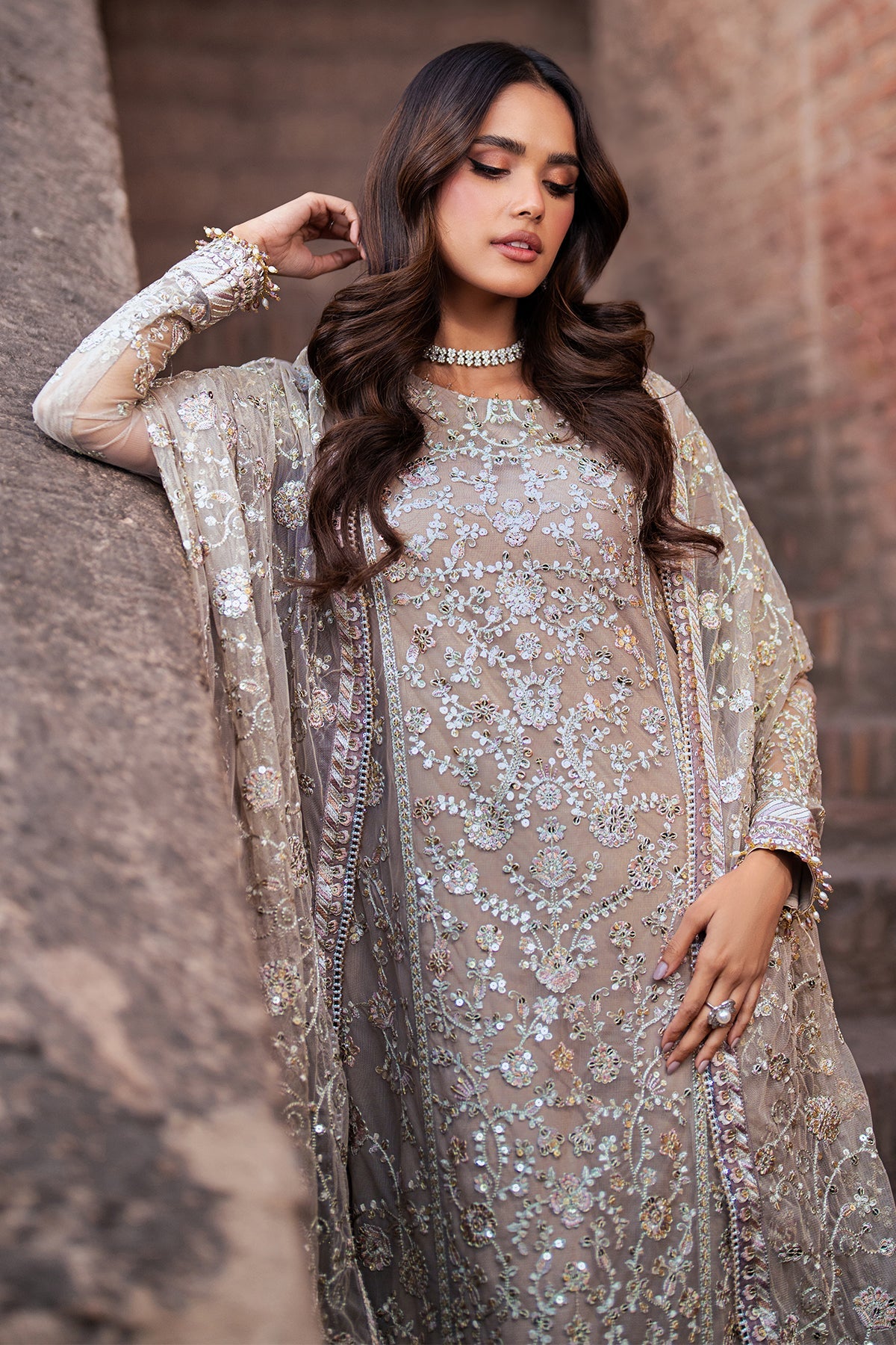 Shehnai By Zarif Embroidered Luxury Wedding Unstitched 3pcs