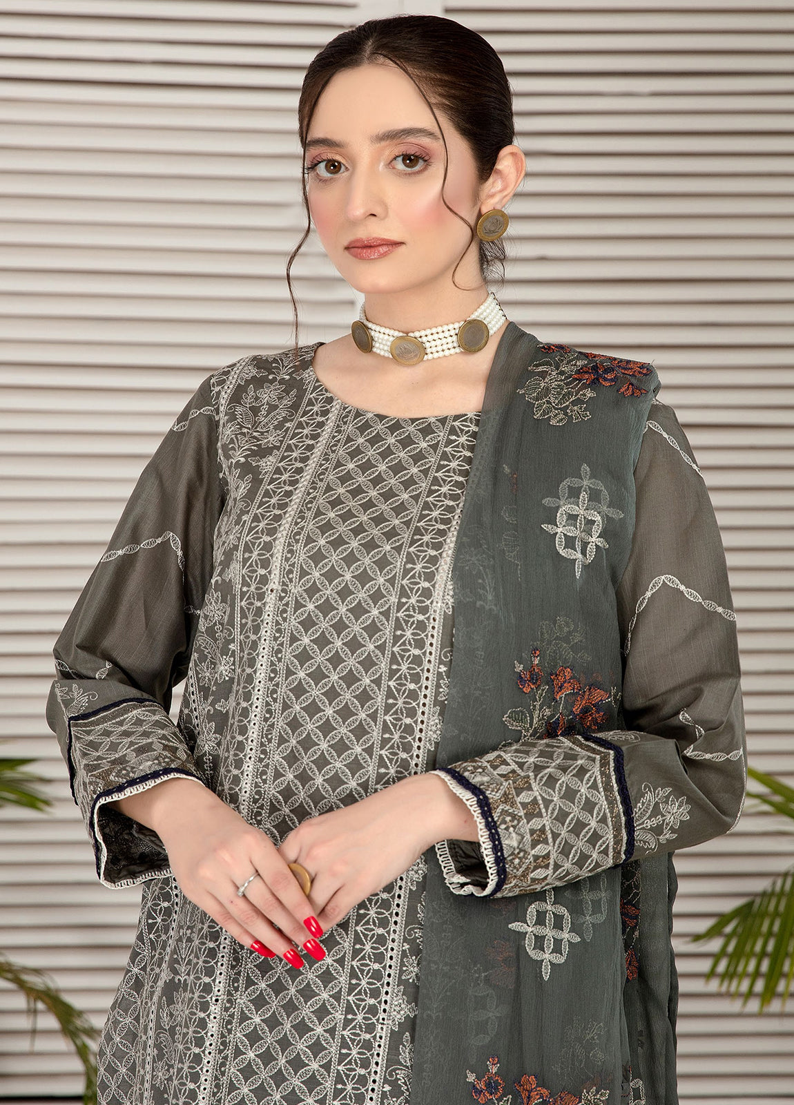 Sherine By Anaya Hoor Embroidered Lawn Unstitched 3pcs