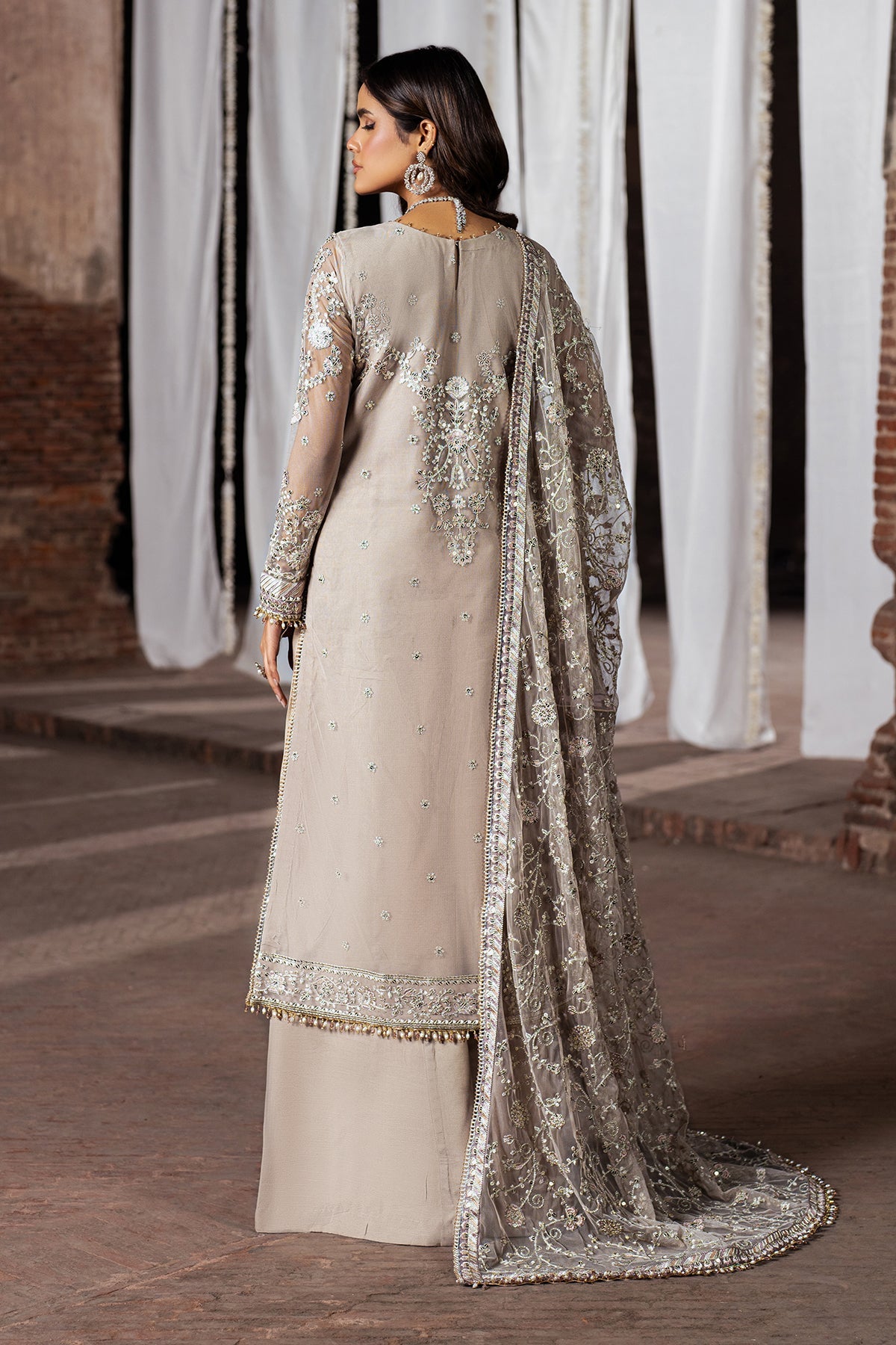 Shehnai By Zarif Embroidered Luxury Wedding Unstitched 3pcs