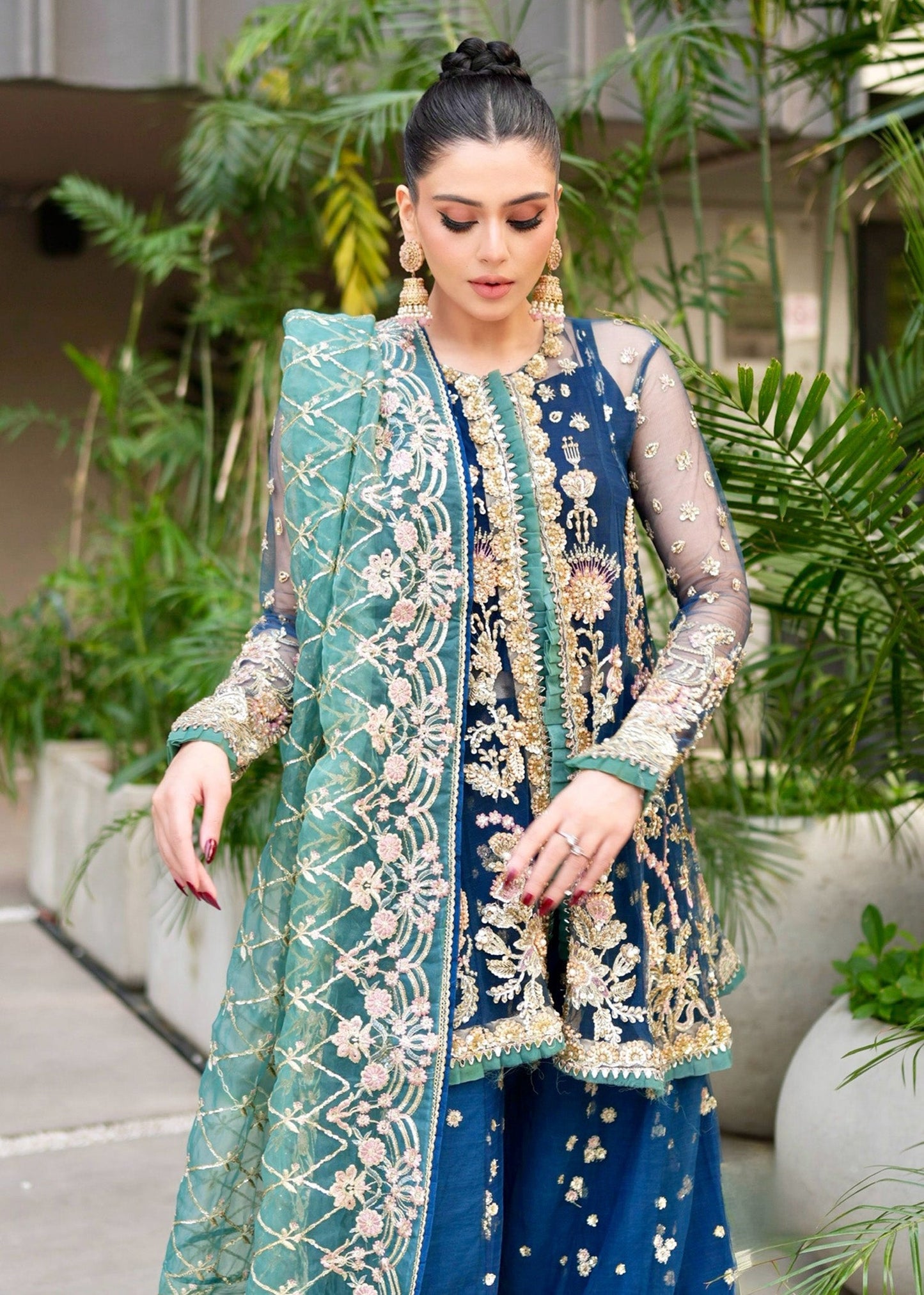 INAYAT Luxury Wedding Formals Unstitched 3pcs