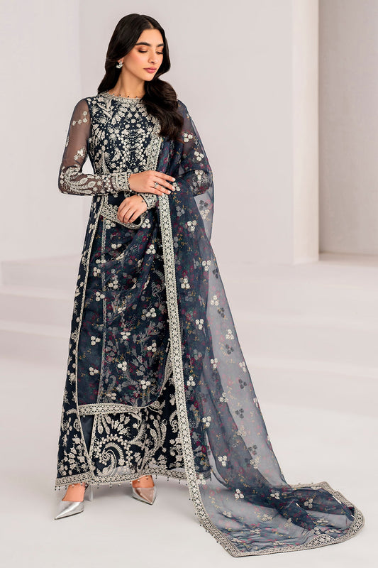 FESTIVE FORMALS BY JAZMIN Embroidered Chiffon Unstitched 3pcs