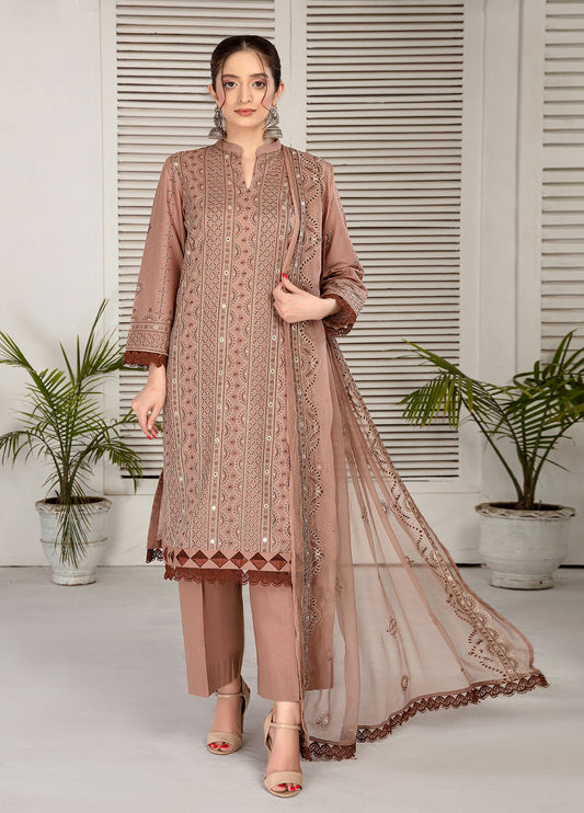 Sherine By Anaya Hoor Embroidered Lawn Unstitched 3pcs