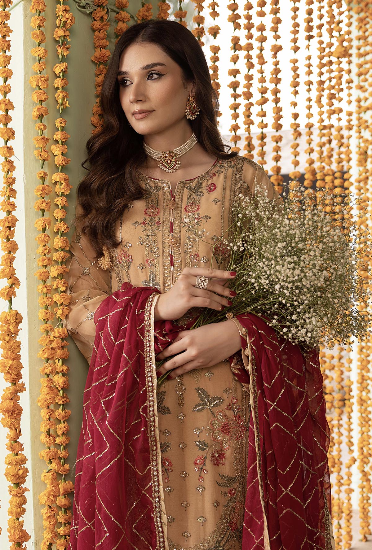 Rang-E-Mehfil Festive Unstitched Chiffon 3pcs