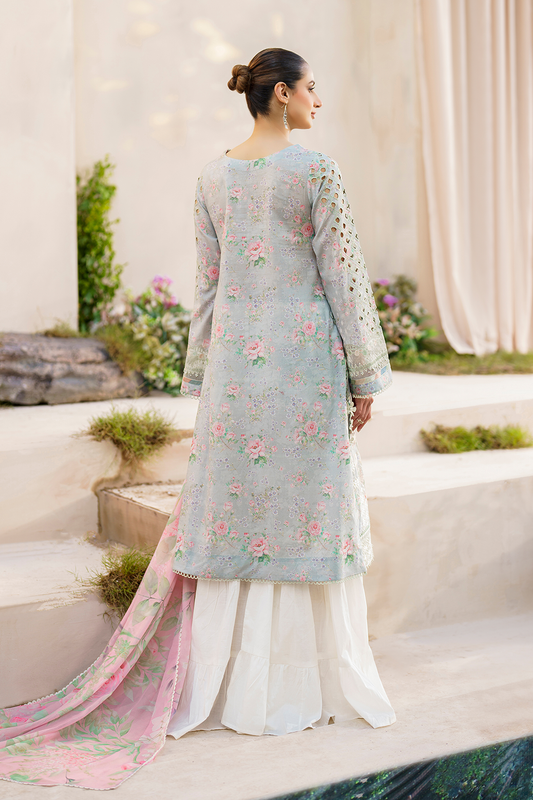 Iznik Festive Lawn Embroidered Unstitched 3pcs - Jotey