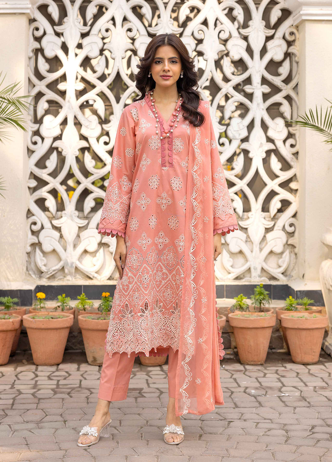 Khoobsurat Lawnkari Embroidered Lawn Unstitched 3pcs