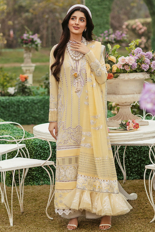 Afrozeh Garden of Eve Lawn 3Pcs - Jotey