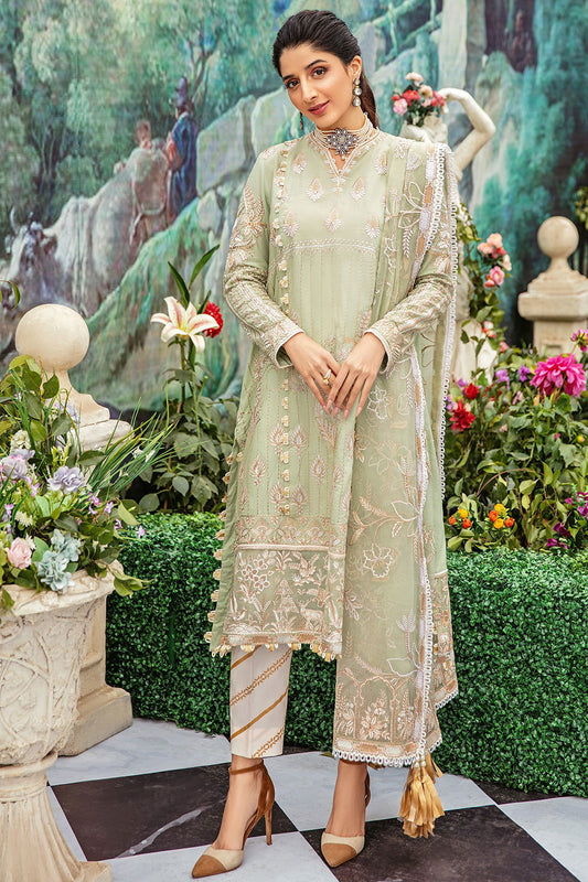 Afrozeh Garden of Eve Lawn 3Pcs - Jotey