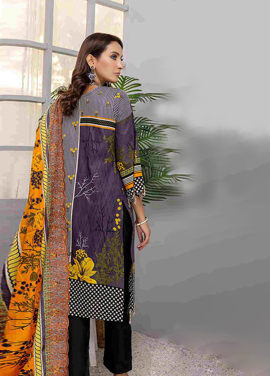 Anarkali By  Arham Textile 3pcs - Jotey