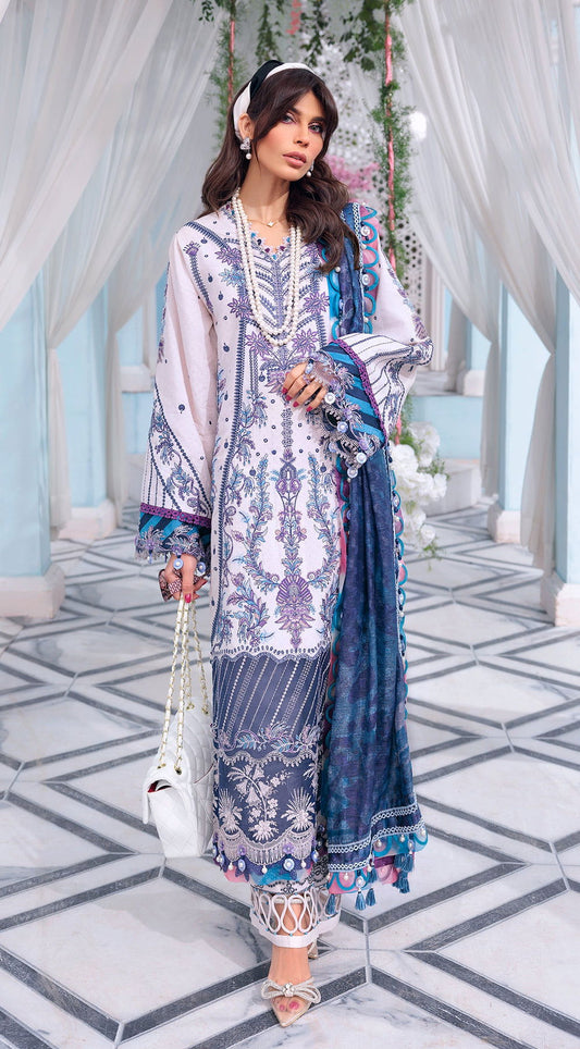 Anaya Afsana Luxury Festive Lawn 3Pcs - Jotey