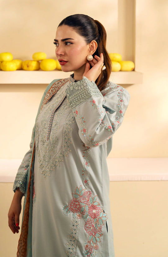 Maryum & Maria Eid Ul Azha Chapter One Luxury Lawn 3pcs - Jotey