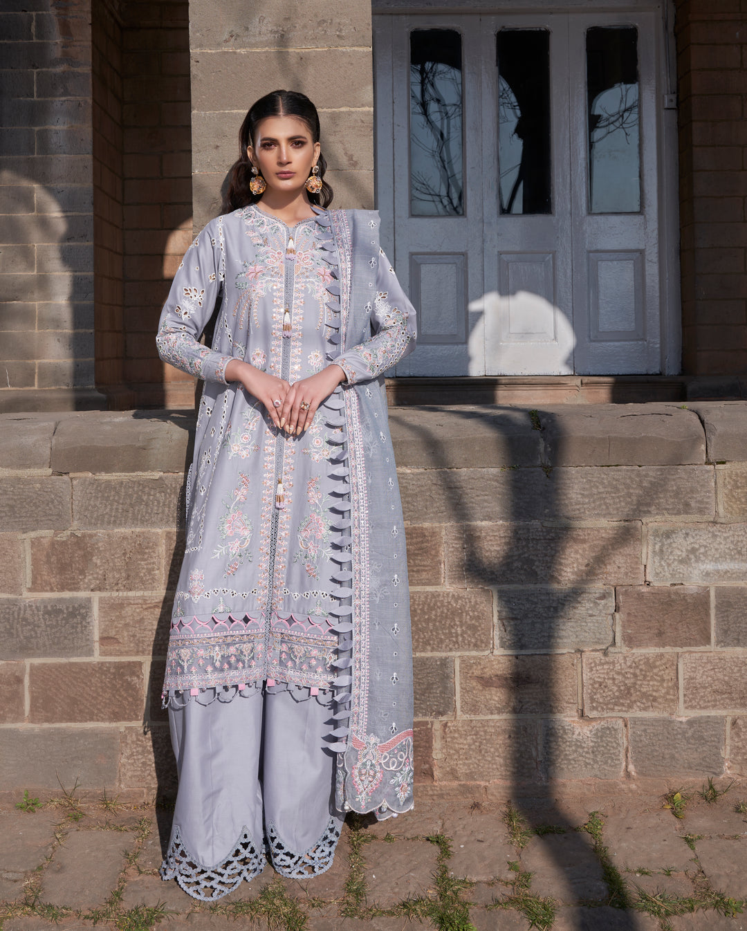 Atiya Irfan Preet Embroidered Unstitched Lawn 3pcs