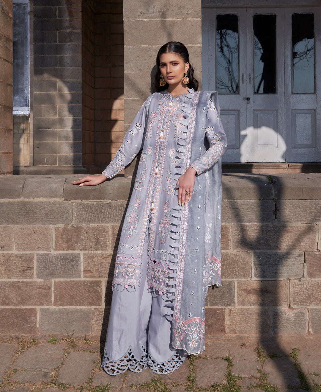 Atiya Irfan Preet Embroidered Unstitched Lawn 3pcs