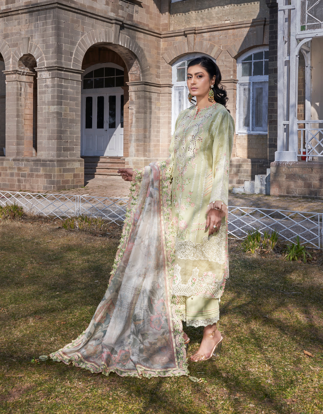 Atiya Irfan Preet Embroidered Unstitched Lawn 3pcs