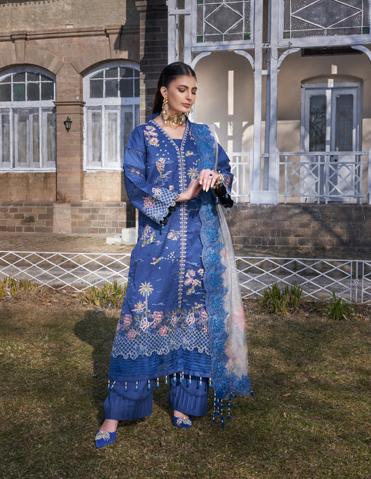 Atiya Irfan Preet Embroidered Unstitched Lawn 3pcs