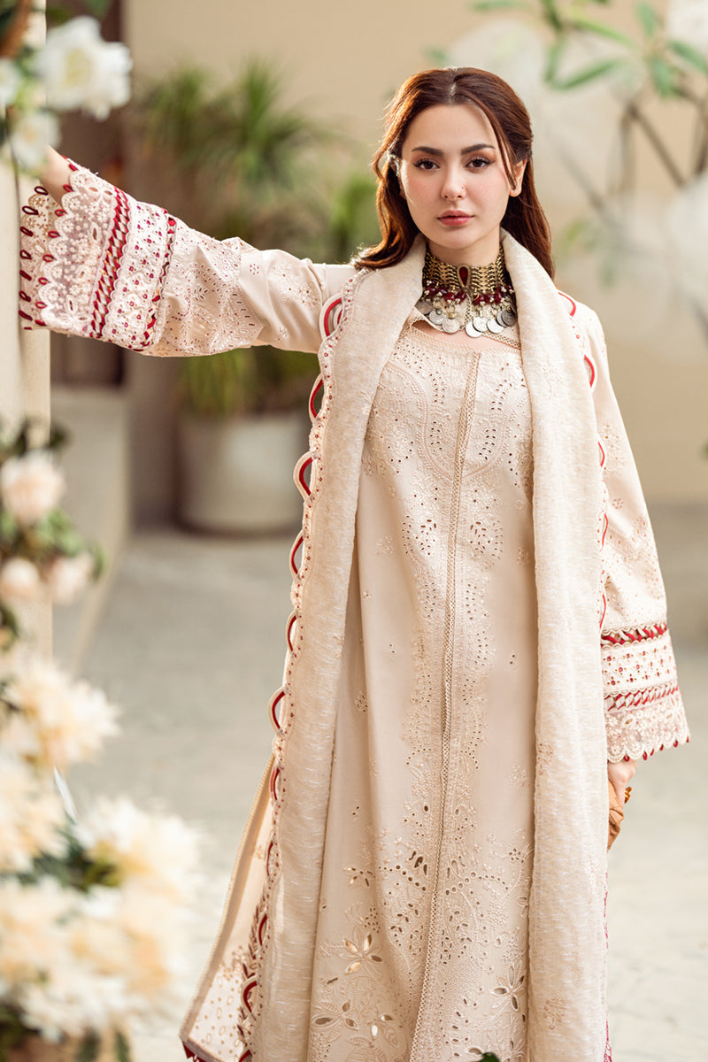 Qalamkar Sahil Embroidered Luxury Lawn 3pcs