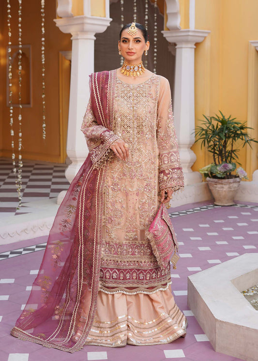 Mehak Yaqoob Luxury Wedding Formals Vol-08 Unstitched 3pcs