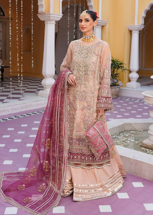 Mehak Yaqoob Luxury Wedding Formals Vol-08 Unstitched 3pcs