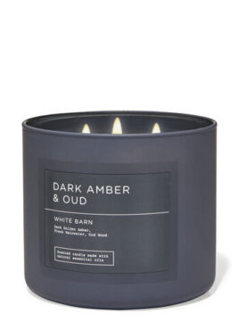 Dark Amber Oud Bath & Body Works Candle - Jotey