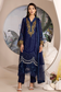 ZA Clothes ELNAZ Embroidered Chiffon Semi-Stitched 3pcs