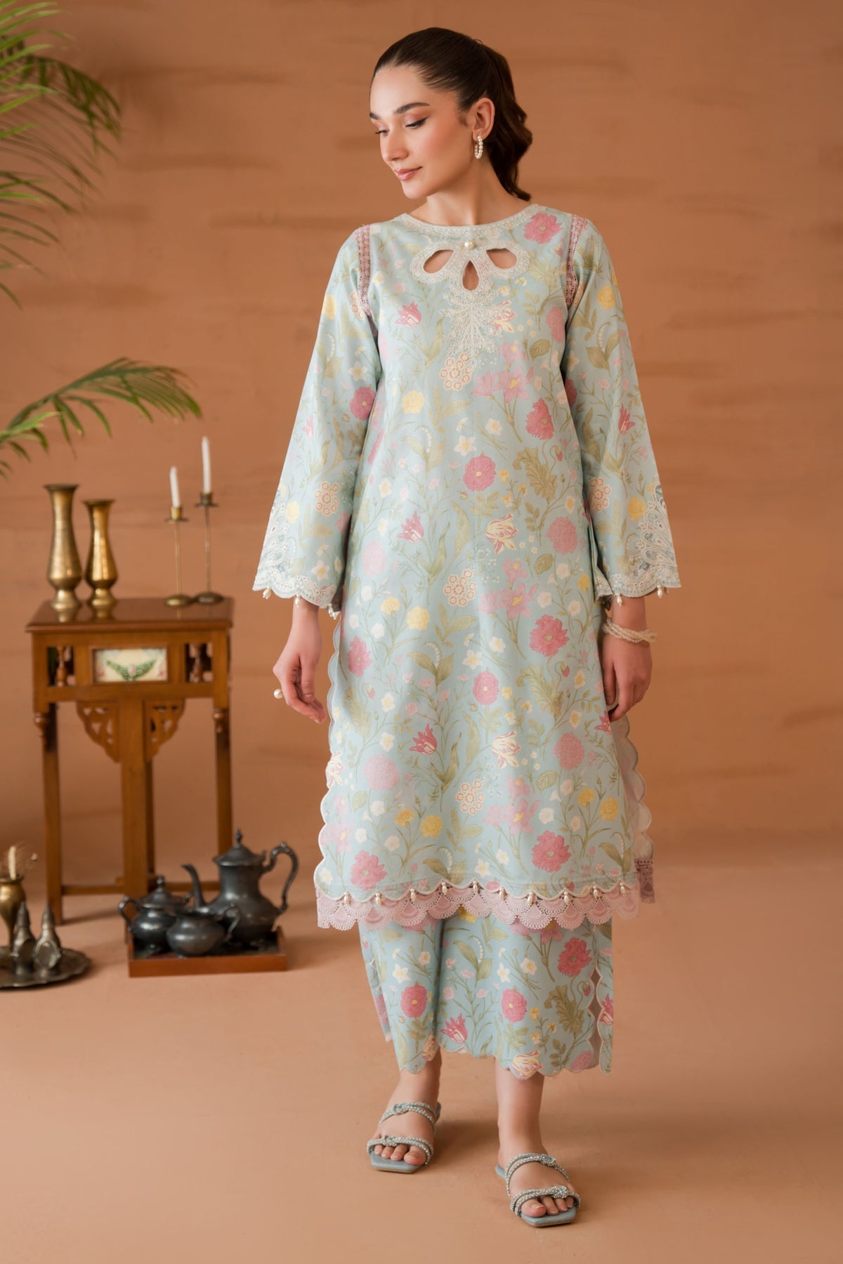 Flora 2pc Lawn Collection 24 - Jotey