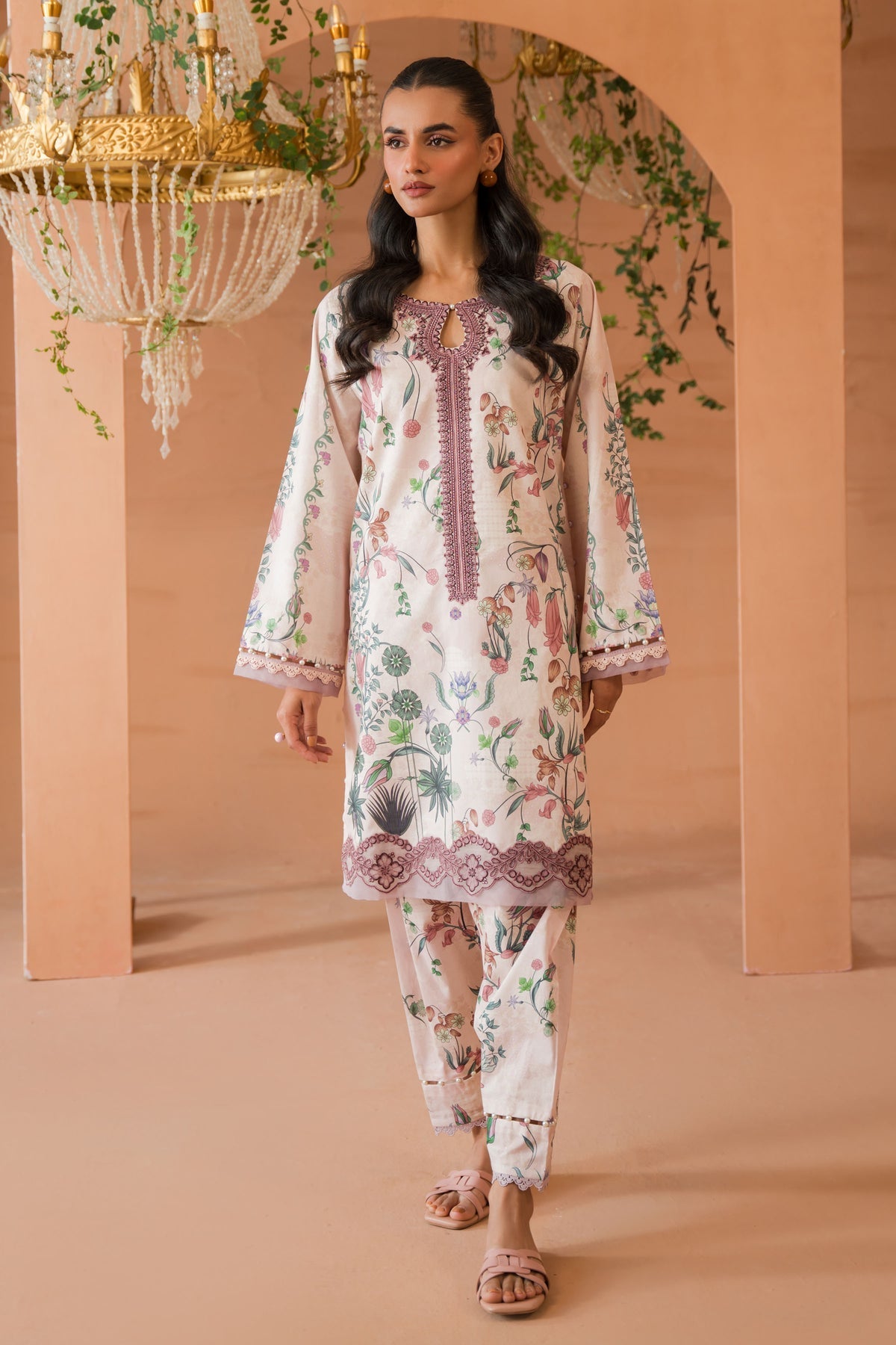 Flora 2pc Lawn Collection 24 - Jotey