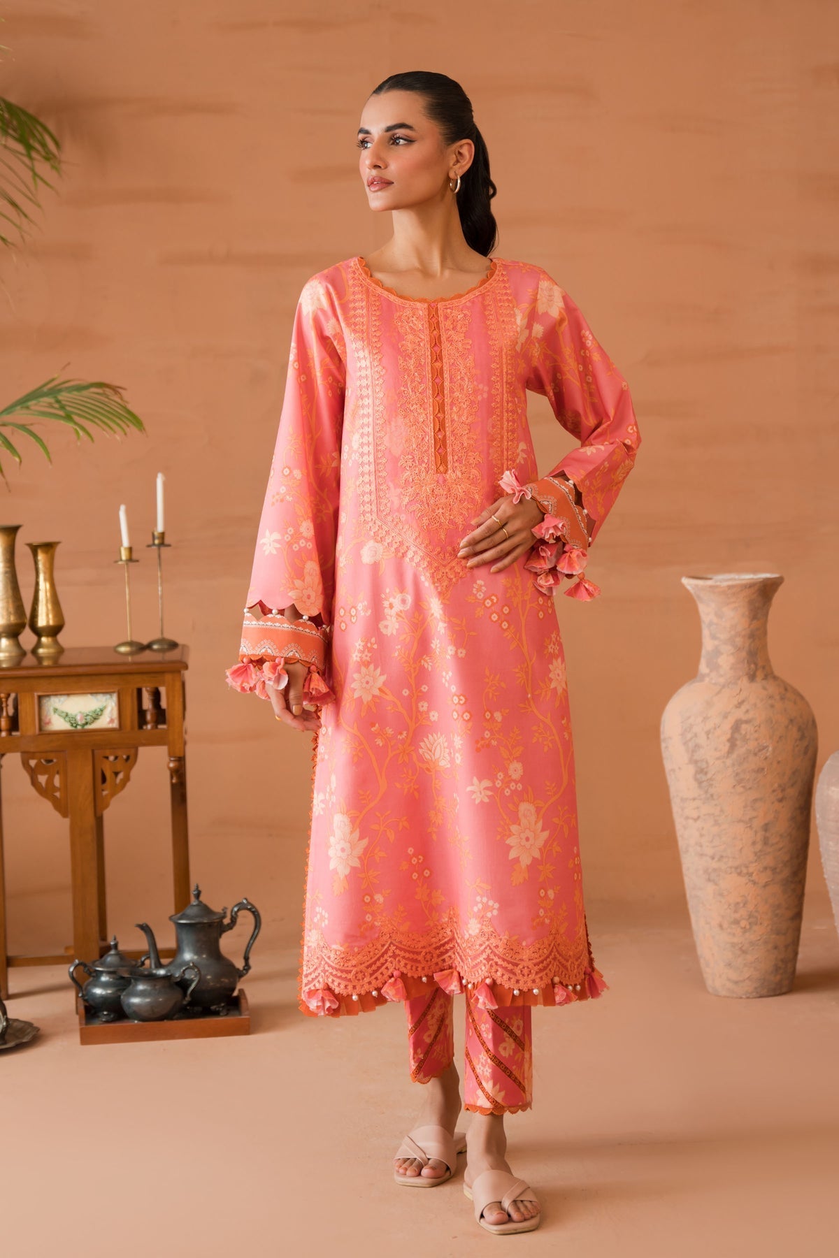 Flora 2pc Lawn Collection 24 - Jotey