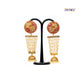 Gola Stone Jumka Earrings - Jotey